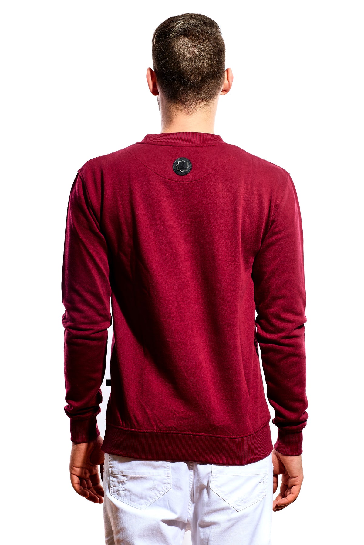 SUDADERA DE LOGO BLANCO