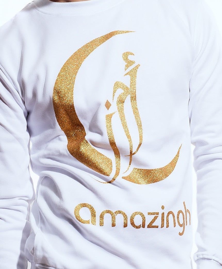SUDADERA DE LOGO DORADO