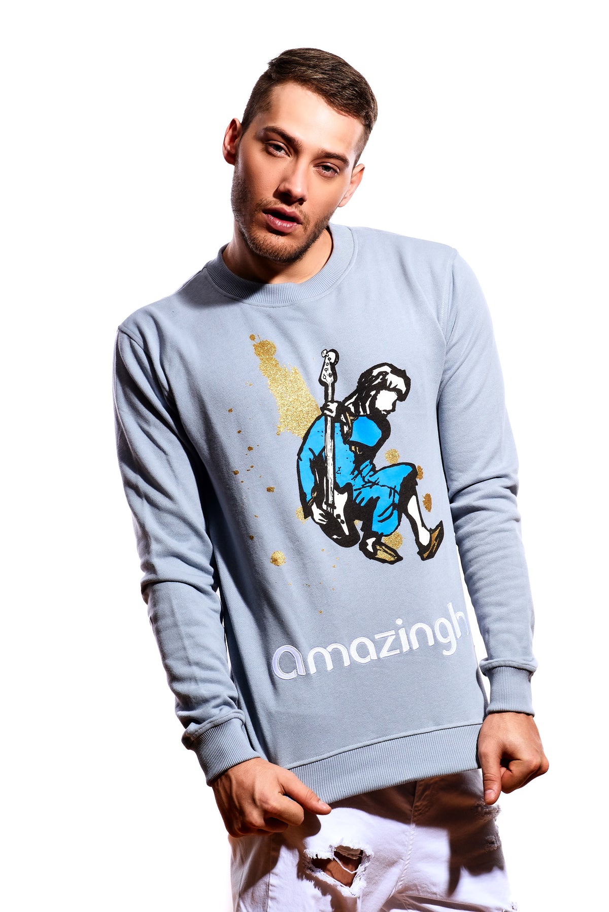 SUDADERA DE GUITARRISTA