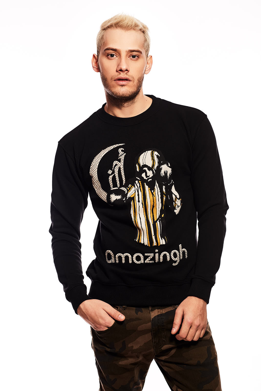 SUDADERA BOXEADOR JILABA CON TURBANTE