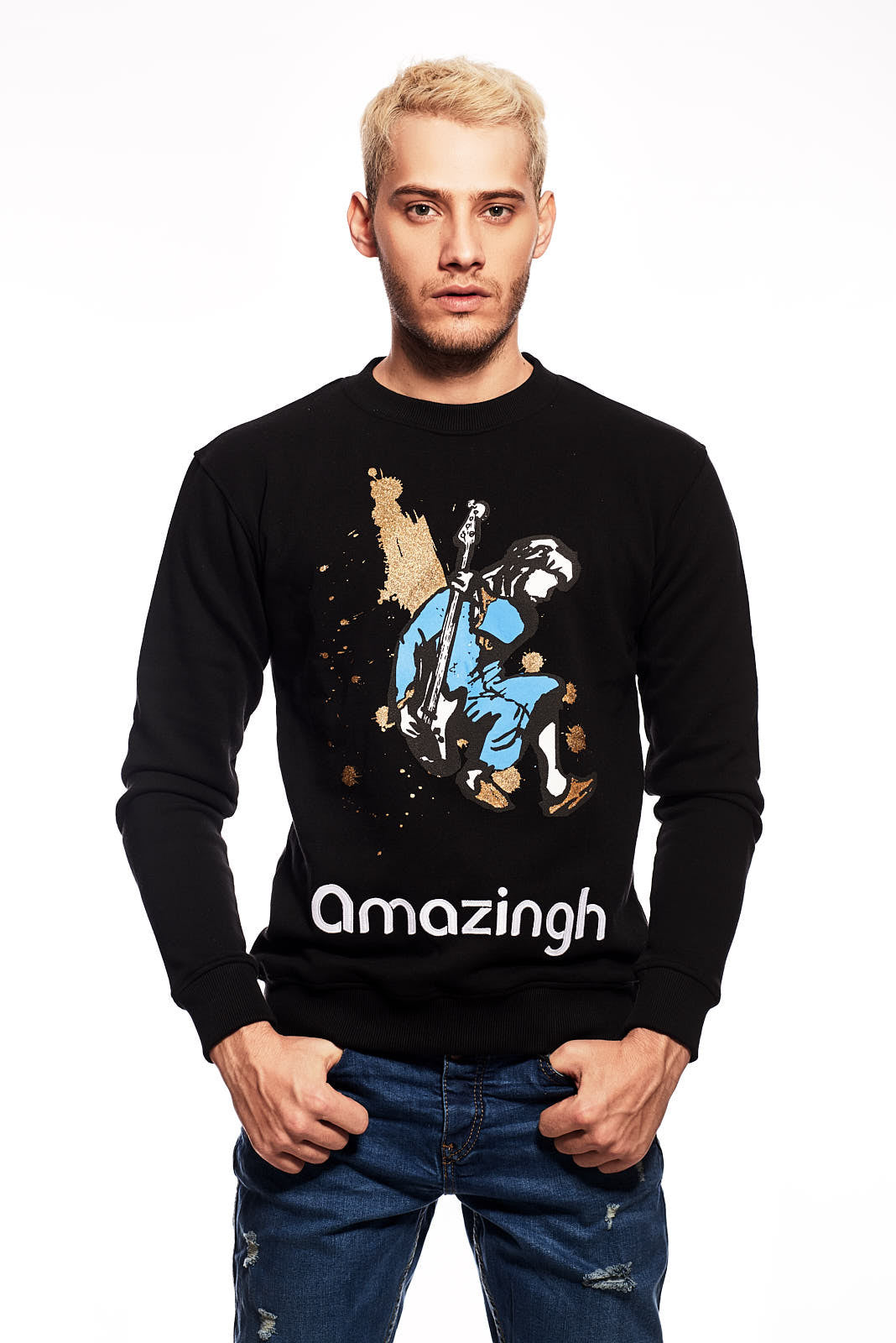 SUDADERA DE GUITARRISTA